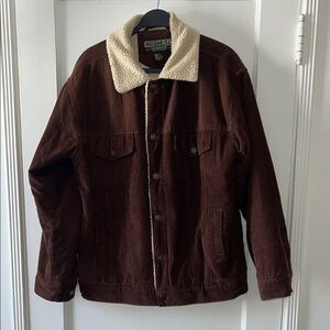 Men's Brown Corduroy Jacket